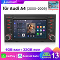 Android 13 Autoradio GPS Navi RDS Carplay Für Audi A4 S4 RS4 B6 B7 B8 SEAT EXEO