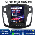 9.7''Android 13 Autoradio Carplay Für Ford Focus MK3 12-2018 GPS Nav DAB+ 4+64G