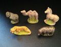 Wade Launen: Nashorn, Leopard, Gorilla, Kamel, Zebra. Set Sieben: Orange Box 1976