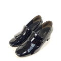 Paul Green Pumps Damen Gr. EU 41 UK 7,5 Schwarz Lackleder High Heels Leder