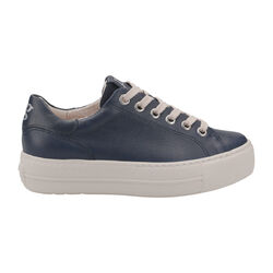 Paul Green Sneaker 5320-075, Glattleder, Blau, Damen