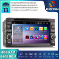 8-Kern Android 13 Autoradio GPS WiFi BT5.0 Navi CarPlay RDS DSP DAB+ OBD2 FM DTV