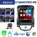 Android 13 Autoradio 64G Carplay GPS Navi BT Kam Für Opel Astra J Buick Excelle