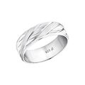 Amor Ring 925 Sterling Silber Unisex Damen Herren Ringe, Silber, Kommt in