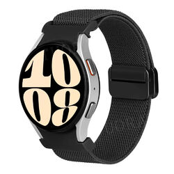 Nylon Magnet Armband Für Samsung Galaxy Watch 6 Classic 43 47mm 5 Pro 4 40 44mm