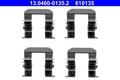 ATE 13.0460-0135.2 Zubehörsatz Scheibenbremsbelag Hinten für OPEL ANTARA