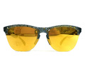 Oakley Sonnenbrille Frogskins Lite OO9374-3063 Splatter Schwarz Mit 24K Iridium