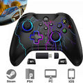Für Nintendo Switch Microsoft Xbox PC iOS Wireless Controller Gamepad+Ladekabel