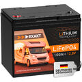 LiFePO4 100Ah 12V Solarbatterie Lithium Batterie Wohnmobil Batterie Boot USV