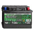 Novo Energy AGM 12V 100Ah Versorgerbatterie Antriebsbatterie Wohnmobil Camping