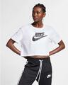 Nike T-Shirt Reduziert Sportswear Essential, Frau - 100 (Weiß/Schwarz)