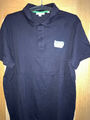 Lacoste Herren Poloshirt xl neu dunkelblau Regular Fit rar Kurzarm