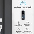 Blink Video Doorbell | Türklingel Mit Kamera, Gegensprechfunktion, Hd-Video, Lan