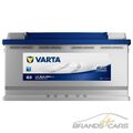 VARTA AUTOBATTERIE 12V 95Ah STARTERBATTERIE 800A ERSETZT 87AH 88AH 90AH 92AH