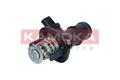 KAMOKA Thermostat Kühlmittel mit Dichtung für VW Golf IV Bora Audi A3 Octavia I