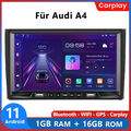 Für Audi A4 8E 8H B6 B7 2000-2009 Autoradio Navi GPS BT WIFI Android Carplay