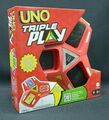 Mattel HCC21 UNO Triple Play Spiel Kartenspiel Deutsch ab 7 Jahren NEU OVP