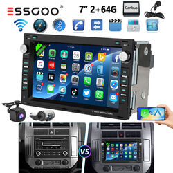 64G Carplay Android 13 Autoradio GPS Nav Für VW Polo 9N Jetta Golf MK4 Passat B5