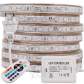 LED Strip Streifen 230V 3014 5050 SMD Lichtband Lichtleiste Wasserdicht Schlauch