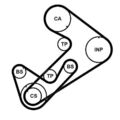 CONTINENTAL CTAM Zahnriemensatz CT921K3PRO für MITSUBISHI HYUNDAI KIA