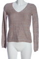 RENUAR V-Ausschnitt-Pullover Damen Gr. DE 36 braun Casual-Look