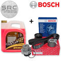 BOSCH ZAHNRIEMEN + SRC ROLLENSATZ WASSERPUMPE FÜR VW GOLF V 5 AUDI A3 A4 2.0 TDI