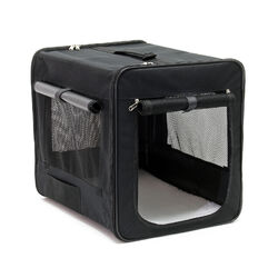 Transportbox S faltbar 42x36x41 cm Hundebox Katzenbox Reisebox Autobox