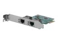 StarTech.com Dual Port Gigabit PCI Express Server Network Adapter Card 1 Gbp ~D~