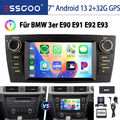 DAB+ Für BMW 3er E90 E91 E92 E93 Autoradio CarPlay Android 13 GPS Navi KAM WIFI