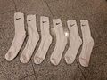 Nike Größe 43/46 Socken Weiß 3 Paar Bekleidungspaket