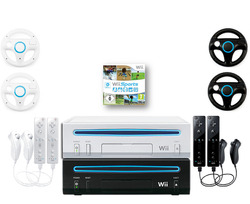 Nintendo Wii Konsole mit Spiele Auswahl Mario Kart Bros. Sports Party Resort uvm✅ BLITZVERSAND ✅ HÄNDLER ✅ BESTE PREIS-LEISTUNG ✅