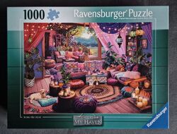 Ravensburger Puzzle 1000 Teile "My Haven 12 "BOHO RETREAT" Nr.  120014553 NEU!