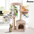 Kratzbaum Klein Katzen Kletterbaum Katzenbaum Sisal Katzenkratzbaum Stabil Beige