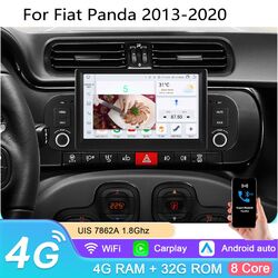 7" Android13 GPS CarPlay 4GB+32GB WIFI Autoradio für Fiat Panda 2013-2020 DSP BT