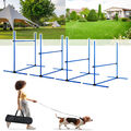 Hürdenset Agility Training Set Hunde Hundetraining Hundesport Höhenverstellbar