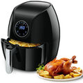 Heißluftfritteuse 1500W Heissluft Air Fryer Fritteusen Heißluft Ofen Friteuse DE