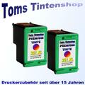 2 x 351XL ersetzt HP Druckerpatrone HP 351 XL Photosmart Premium Qualität