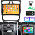 2+64G Android 13 Autoradio Kamera BT Für Benz C-Klasse W203 C 180 C 220 GPS Navi