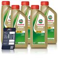 5x 1 L LITER CASTROL EDGE 5W-30 A5/B5 MOTOR-ÖL MOTOREN-ÖL