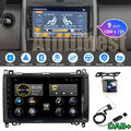 DAB+ Android Autoradio GPS Navi Für Mercedes-Benz A/B Klasse/Vito W169 W639 W245