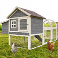 Hühner Stall Voliere Haus Freilauf Frei Gehege Geflügel Klein Tier Auslauf Glück