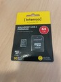 INTENSO micro SDXC 64 GB UHS-I Premium + micro Adapter NEU OVP
