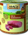 MACs Cat Rind & Hühnerherzen | 6x 800g Katzennassfutter