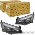 2xTYC H7/H7 W21 SCHEINWERFER LINKS+RECHTS für OPEL ASTRA J P10 AB 10/12 FACELIFT