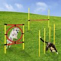 Agility Set Hunde Training Hundesport Hürden und Sprung Hundetraining Stange