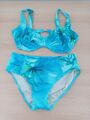 Damen Bügelbikini Set SUFLAIR LYKRA Gr. 40 E  Bügel Badeanzug Schwimmanzug