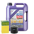 Motoröl 5W40 LIQUI MOLY High Tech 5L +MANN Ölfilter