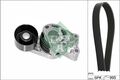 INA 529037810 KEILRIPPENRIEMENSATZ FÜR AUDI SKODA VW SEAT A2 FABIA I + I 99-10