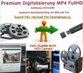 Digitalisieren Schmalfilme / Super 8 / Normal 8 15m 30m 60m 90m 120m  MP4 Format