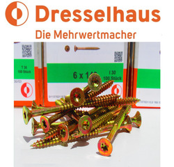 ✅ Spanplattenschrauben JD79 Teilgewinde Torx - Größen 3x30-6x260 Holzschrauben ✅✅✅ PREMIUM PROFIQULITÄT ✅✅ TOP Versandzeit ✅ Fachhandel